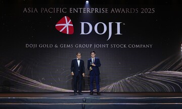 Tập đoàn DOJI liên tiếp được vinh danh những giải thưởng uy tín