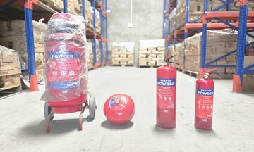 Lật tẩy đường dây sản xuất bình chữa cháy giả nhãn hiệu Dragon