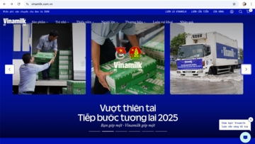 Vinamilk trao hàng trăm nghìn sản phẩm dinh dưỡng vùng bão lũ