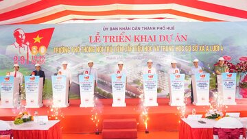 Thành phố Huế kiên cố hoá trường học vùng núi
