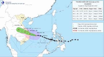 Ban Chỉ đạo Phòng thủ dân sự quốc gia chỉ đạo khẩn ứng phó bão số 13