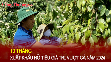 10 tháng Liên Minh Truyền Thông Và Game Giải Trí Top 1 hồ tiêu giá trị vượt cả năm 2024