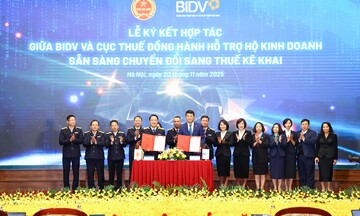 BIDV đồng hành cùng ngành Thuế hỗ trợ hộ kinh doanh chuyển đổi, bứt phá 