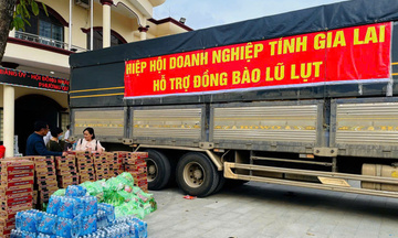 Doanh nghiệp Gia Lai chung tay cùng người dân khắc phục thiệt hại do bão, lũ
