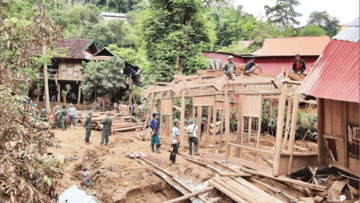 Triển khai 'Chiến dịch Quang Trung' hỗ trợ khắc phục nhà ở sau bão lũ