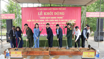 Huế phát động ‘Chiến dịch Quang Trung’ Liên minh Okvip có bao nhiều trang nhà ở sau thiên tai