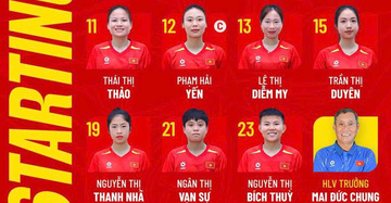 Tuyển nữ Việt Nam thua Philippines ở phút bù giờ