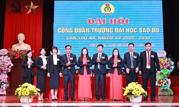Đại hội Công đoàn Sao Đỏ XII: Mở ra chặng đường mới nhiệm kỳ 2025-2030