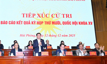 Bộ trưởng Nguyễn Hồng Diên tiếp xúc cử tri sau Kỳ họp thứ 10, Quốc hội khóa XV