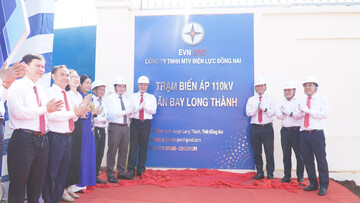 Khánh thành Trạm 110kV sân bay Long Thành và đường dây đấu nối