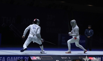 Đấu kiếm Việt Nam giành huy chương vàng thứ ba tại SEA Games 33