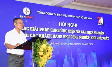 EVNHCMC ưu tiên cao nhất, đảm bảo cung cấp điện khu công nghiệp