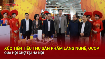 Xúc tiến tiêu thụ sản phẩm làng nghề, OCOP qua hội chợ tại Hà Nội