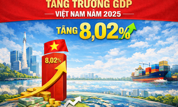 Tăng trưởng GDP quý IV/2025 đạt 8,46%