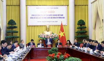 Công bố lệnh của Chủ tịch nước với 12 luật được Quốc hội thông qua