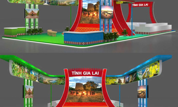Gia Lai mang hương sắc đại ngàn ra Thủ đô tại Hội chợ Mùa Xuân 2026