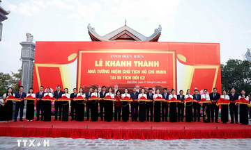 Tổng Bí thư Tô Lâm dự Lễ khánh thành Nhà tưởng niệm Chủ tịch Hồ Chí Minh tại Điện Biên