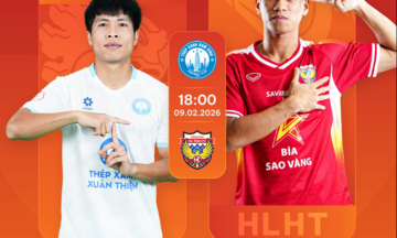 Vòng 13 V-League: Thép Xanh Nam Định chạm trán Hồng Lĩnh Hà Tĩnh 
