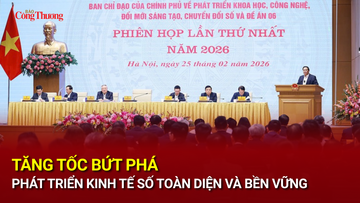 Tăng tốc bứt phá phát triển kinh tế số toàn diện và bền vững