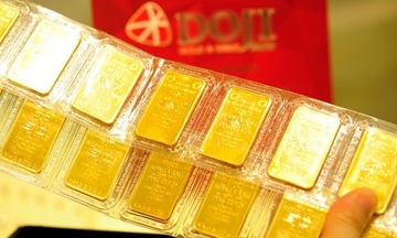 Giá vàng miếng DOJI, Bảo Tín Mạnh Hải giảm nhẹ ngày vía Thần Tài