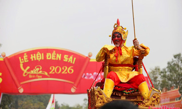 Nghi lễ rước ‘Vua giả’ đền Sái  là Di sản Văn hóa phi vật thể quốc gia