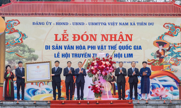 Hội Lim đón nhận danh hiệu Di sản Văn hóa phi vật thể quốc gia