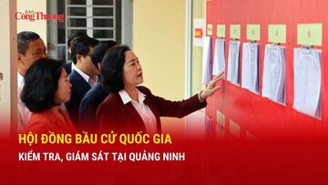 Hội đồng bầu cử Quốc gia kiểm tra, giám sát tại Quảng Ninh