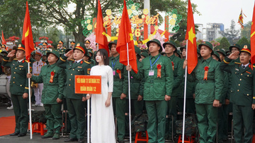 Lễ giao quân 2026: Khi thế hệ Gen Z tự hào khoác áo lính