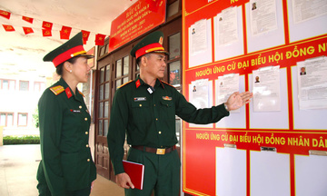 Khí thế ngày hội bầu cử lan tỏa khắp Lâm Đồng