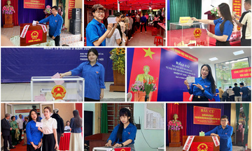 Tuổi trẻ Báo Công Thương hòa chung ngày hội của cử tri cả nước