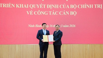 Ông Trần Đăng Quỳnh giữ chức Phó Bí thư Tỉnh ủy Ninh Bình