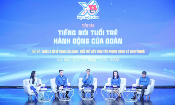 Dưới lá cờ vẻ vang của Ðảng, tuổi trẻ Việt Nam tiên phong trong kỷ nguyên mới 