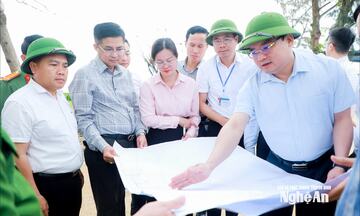 Nghệ An: Quyết liệt tháo gỡ vướng mắc, tăng tốc các dự án trọng điểm 