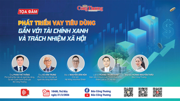 TRỰC TIẾP: Tọa đàm Phát triển vay tiêu dùng gắn với tài chính xanh và trách nhiệm xã hội