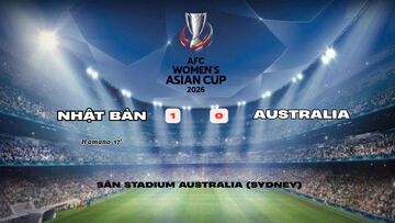 Hạ gục chủ nhà Australia, Nhật Bản lần thứ 3 vô địch Asian Cup nữ 2026
