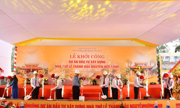 Quảng Trị: Khởi công xây dựng Nhà thờ Lễ Thành hầu Nguyễn Hữu Cảnh