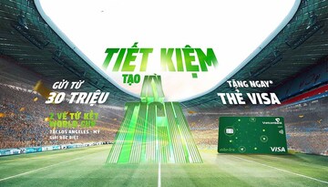 Vietcombank triển khai ưu đãi 'Tiết kiệm tạo kỳ tích' mừng sinh nhật 63 năm