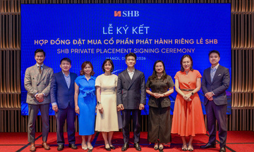 Hàng loạt quỹ đầu tư lớn đặt mua cổ phần phát hành riêng lẻ SHB