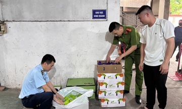 Quản lý thị trường Hà Nội  quyết liệt ngăn chặn thực phẩm bẩn