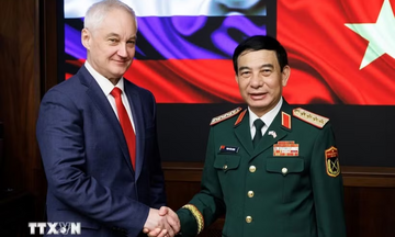 Tăng cường hợp tác quốc phòng Việt Nam-Liên bang Nga