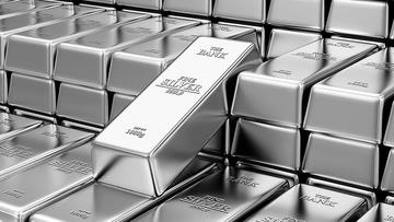 Giá bạc thế giới bật tăng trở lại