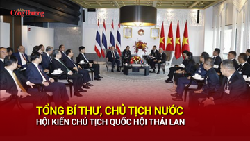 Tổng Bí thư, Chủ tịch nước hội kiến Chủ tịch quốc hội Thái Lan