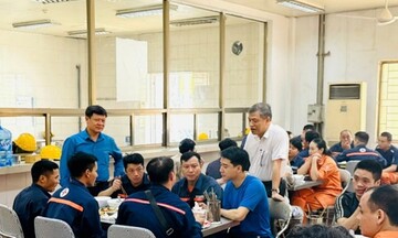 Công ty CP Nhiệt điện Quảng Ninh tổ chức 'Bữa cơm Công đoàn' nhân Tháng Công nhân 2026