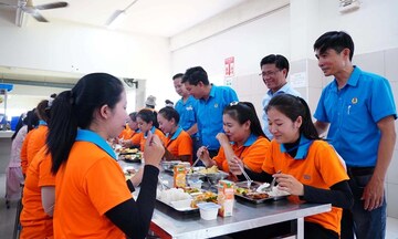 Từ mái ấm công đoàn đến bữa ăn ca cho người lao động Quảng Ngãi