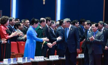 Lãnh đạo Đảng và Nhà nước tham dự Lễ khai mạc phiên trọng thể Đại hội XIV Công đoàn Việt Nam
