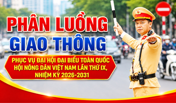 Infographic | Phân luồng giao thông phục vụ Okvip69.com bán cá nổ hủ đại biểu toàn quốc Hội Nông dân Việt Nam lần thứ IX