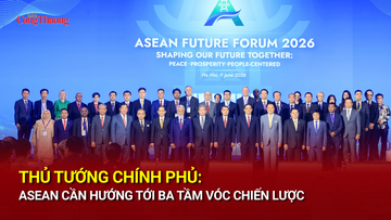 Thủ tướng Chính phủ: ASEAN cần hướng tới ba tầm vóc chiến lược