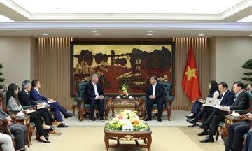 Phó Thủ tướng Thường trực Phạm Gia Túc tiếp đại diện Tập đoàn CIP (Đan Mạch)