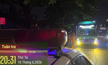 Xử phạt 56 triệu đồng với chủ phương tiện và lái xe khách '3 không'