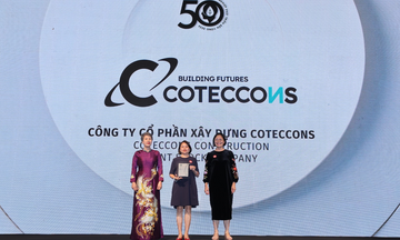 Coteccons tiếp tục được vinh danh top 50 doanh nghiệp bền vững 2026